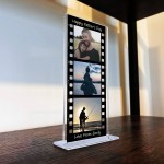 Personalised Fathers Day Film Strip Photo Plaque Custom Acrylic Personalised Fathers Day Film Strip Photo Plaque Custom Acrylic
