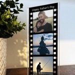 Personalised Fathers Day Film Strip Photo Plaque Custom Acrylic Personalised Fathers Day Film Strip Photo Plaque Custom Acrylic