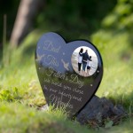 Personalised Fathers Day Memorial Grave Stake Custom Photo