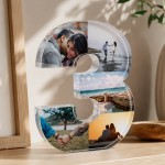 Personalised Number 3 Acrylic Photo Plaque Gift 3rd Anniversary Personalised Number 3 Acrylic Photo Plaque Gift 3rd Anniversary