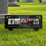 Personalised Memorial Grave Plaque Photo Grave Marker Cemetery