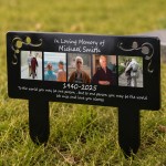 Personalised Memorial Grave Plaque Photo Grave Marker Cemetery