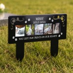 Personalised Cat Memorial Plaque Photo Pet Grave Marker Personalised Cat Memorial Plaque Photo Pet Grave Marker
