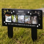Personalised Cat Memorial Plaque Photo Pet Grave Marker Personalised Cat Memorial Plaque Photo Pet Grave Marker