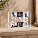 Personalised Dad Photo Plaque Fathers Day Gift Acrylic Picture Personalised Dad Photo Plaque Fathers Day Gift Acrylic Picture