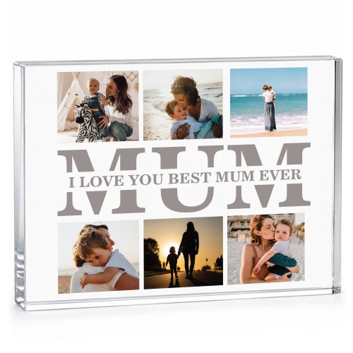 Personalised Mum Photo Plaque Birthday Gift Acrylic Picture Personalised Mum Photo Plaque Birthday Gift Acrylic Picture
