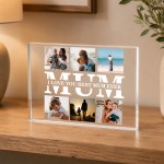 Personalised Mum Photo Plaque Birthday Gift Acrylic Picture Personalised Mum Photo Plaque Birthday Gift Acrylic Picture