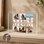 Personalised Mum Photo Plaque Birthday Gift Acrylic Picture Personalised Mum Photo Plaque Birthday Gift Acrylic Picture