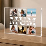 Personalised Mum Photo Plaque Birthday Gift Acrylic Picture Personalised Mum Photo Plaque Birthday Gift Acrylic Picture