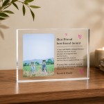 Personalised Best Friend Gifts Custom Photo Acrylic Block Personalised Best Friend Gifts Custom Photo Acrylic Block