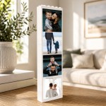 Personalised 4 Photo Block Plaque Custom Picture Display Memory 