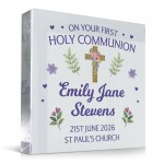 Personalised Holy Communion Gifts for Girls First 1st Holy