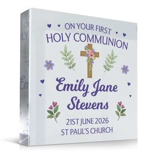 Personalised Holy Communion Gifts for Girls First 1st Holy