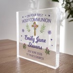 Personalised Holy Communion Gifts for Girls First 1st Holy