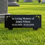 Personalised Memorial Grave Marker Plaque In Loving Memory Personalised Memorial Grave Marker Plaque In Loving Memory