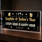 Personalised Bar Sign For Home Bar Freestanding Acrylic Bar Sign Personalised Bar Sign For Home Bar Freestanding Acrylic Bar Sign