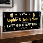 Personalised Bar Sign For Home Bar Freestanding Acrylic Bar Sign Personalised Bar Sign For Home Bar Freestanding Acrylic Bar Sign