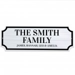 Personalised Family Name Sign Housewarming Gift Family Plaque Personalised Family Name Sign Housewarming Gift Family Plaque