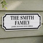 Personalised Family Name Sign Housewarming Gift Family Plaque Personalised Family Name Sign Housewarming Gift Family Plaque