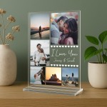 Personalised Photo Plaque for Couples Gift For Him Her Personalised Photo Plaque for Couples Gift For Him Her