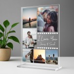 Personalised Photo Plaque for Couples Gift For Him Her Personalised Photo Plaque for Couples Gift For Him Her