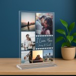 Personalised Photo Plaque for Couples Gift For Him Her Personalised Photo Plaque for Couples Gift For Him Her