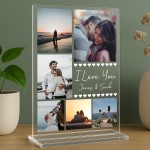 Personalised Photo Plaque for Couples Gift For Him Her Personalised Photo Plaque for Couples Gift For Him Her