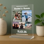 Personalised Couple Photo Plaque For Anniversary Valentines Personalised Couple Photo Plaque For Anniversary Valentines