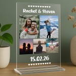Personalised Couple Photo Plaque For Anniversary Valentines Personalised Couple Photo Plaque For Anniversary Valentines