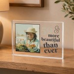 Personalised 50th Birthday Acrylic Photo Block Birthday Present Personalised 50th Birthday Acrylic Photo Block Birthday Present
