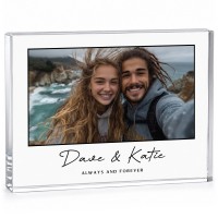 Personalised Anniversary Gift for Couple 20x15cm
