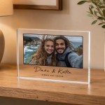 Personalised Anniversary Gift for Couple 20x15cm Personalised Anniversary Gift for Couple 20x15cm