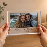 Personalised Anniversary Gift for Couple 20x15cm Personalised Anniversary Gift for Couple 20x15cm
