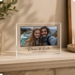 Personalised Anniversary Gift for Couple 20x15cm Personalised Anniversary Gift for Couple 20x15cm