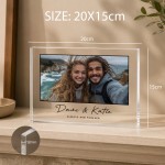 Personalised Anniversary Gift for Couple 20x15cm Personalised Anniversary Gift for Couple 20x15cm