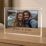 Personalised Anniversary Gift for Couple 20x15cm Personalised Anniversary Gift for Couple 20x15cm
