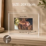 Personalised Wedding Acrylic Photo Block Custom Couple Picture Personalised Wedding Acrylic Photo Block Custom Couple Picture