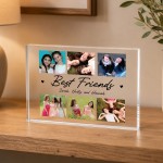 Personalised Best Friend Acrylic Photo Block Gift Collage Plaque Personalised Best Friend Acrylic Photo Block Gift Collage Plaque