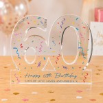 Personalised 60th Birthday Keepsake Gift For Friends Family Personalised 60th Birthday Keepsake Gift For Friends Family