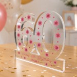 60th Birthday Keepsake Personalised Gift For Women Mum Nan Her