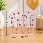 60th Birthday Keepsake Personalised Gift For Women Mum Nan Her