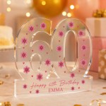 60th Birthday Keepsake Personalised Gift For Women Mum Nan Her