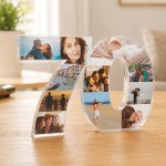 Personalised 70th Birthday Photo Block For Nan Grandma Grandad