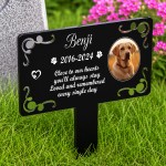Personalised Dog Memorial Plaque with Photo Pet Grave Marker Personalised Dog Memorial Plaque with Photo Pet Grave Marker