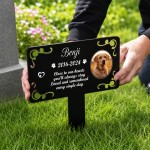Personalised Dog Memorial Plaque with Photo Pet Grave Marker Personalised Dog Memorial Plaque with Photo Pet Grave Marker