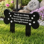 Pet Memorial Plaques Dog Stake Grave Garden Waterproof Marker Pet Memorial Plaques Dog Stake Grave Garden Waterproof Marker