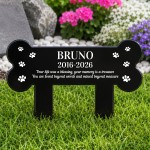 Personalised Pet Memorial Plaques Dog Stake Memorial Grave 