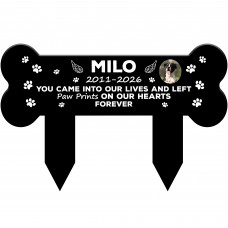 Personalised Dog Memorial Plaques With Photo Dog Memorial Stake