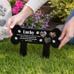 Personalised Dog Memorial Plaque With 3 Photos Dog Memorial Sign Personalised Dog Memorial Plaque With 3 Photos Dog Memorial Sign