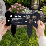 Personalised Dog Memorial Plaque With 3 Photos Dog Memorial Sign Personalised Dog Memorial Plaque With 3 Photos Dog Memorial Sign